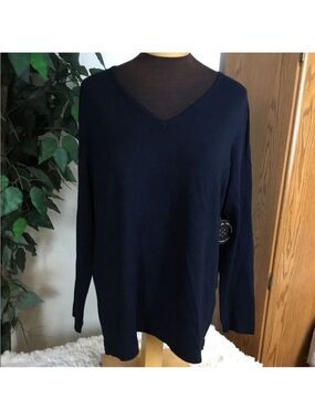East Adeline by Dia & Co Fit & Fashion light weight sweater Woman’s 1X